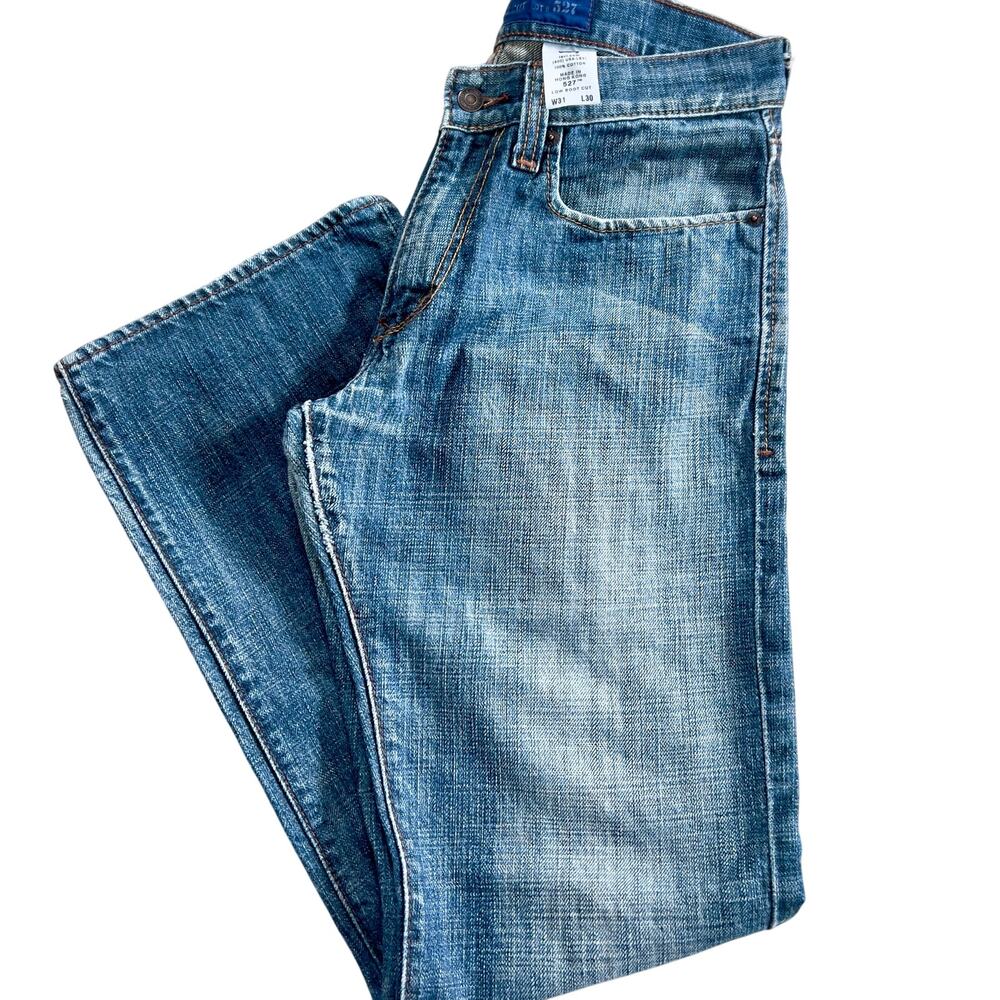 Men7 For All Mankind jean Vintage Y2K  button fly boot cut relaxed distressed
